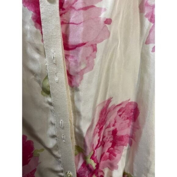 NWOT Liz Claiborne Knit Floral Sweater Cardigan‎ Small - Picture 4 of 6